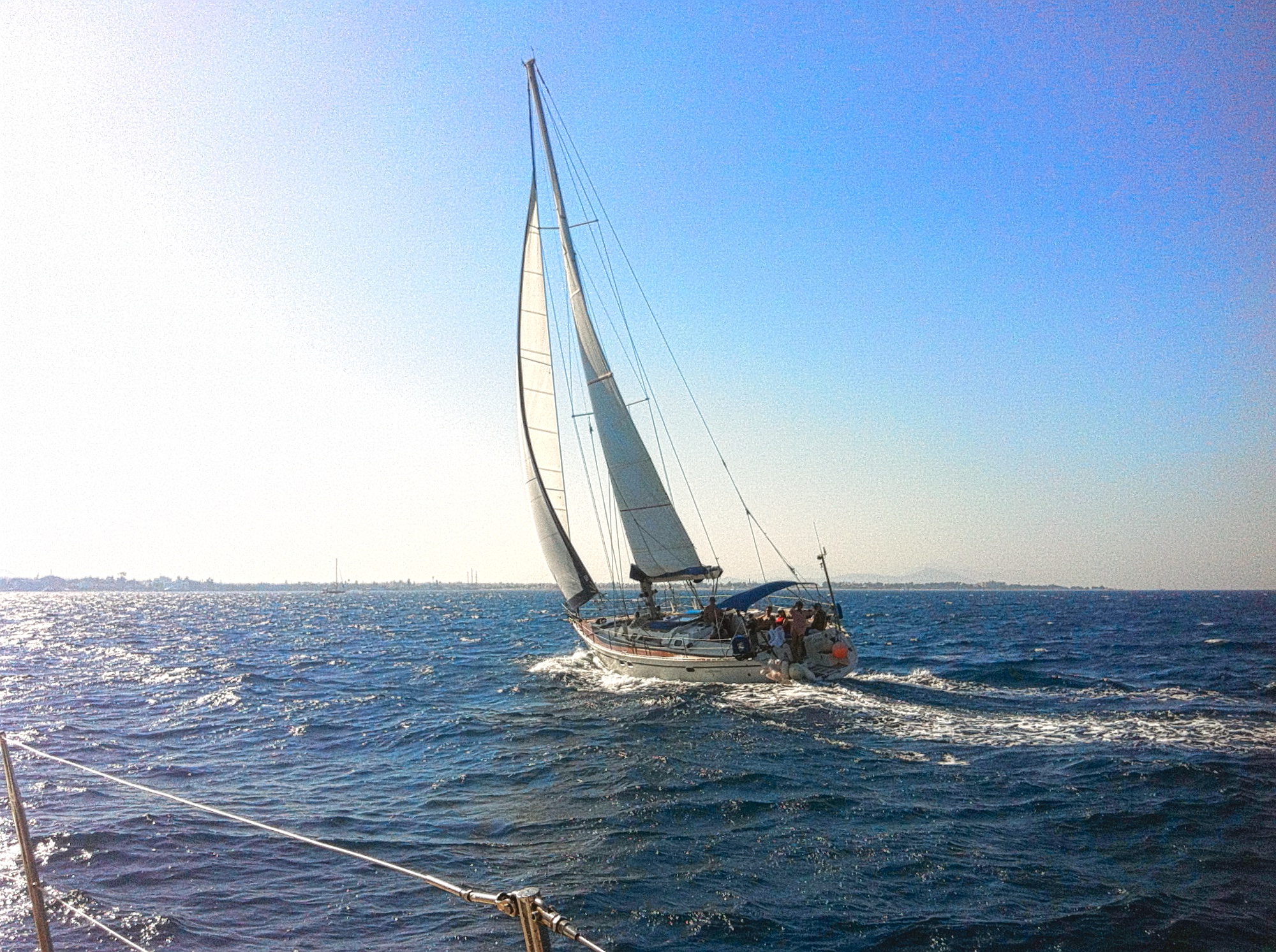 Osiris sailing in company