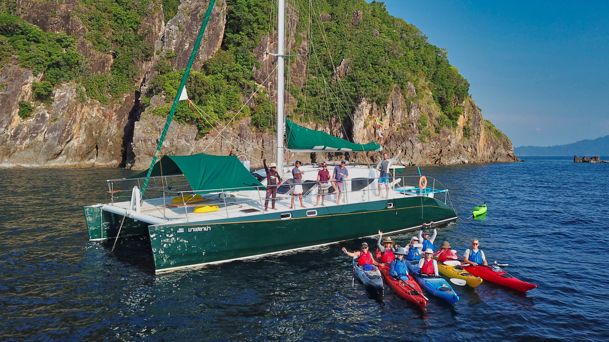 Mahayana kayaks - cruising Phuket