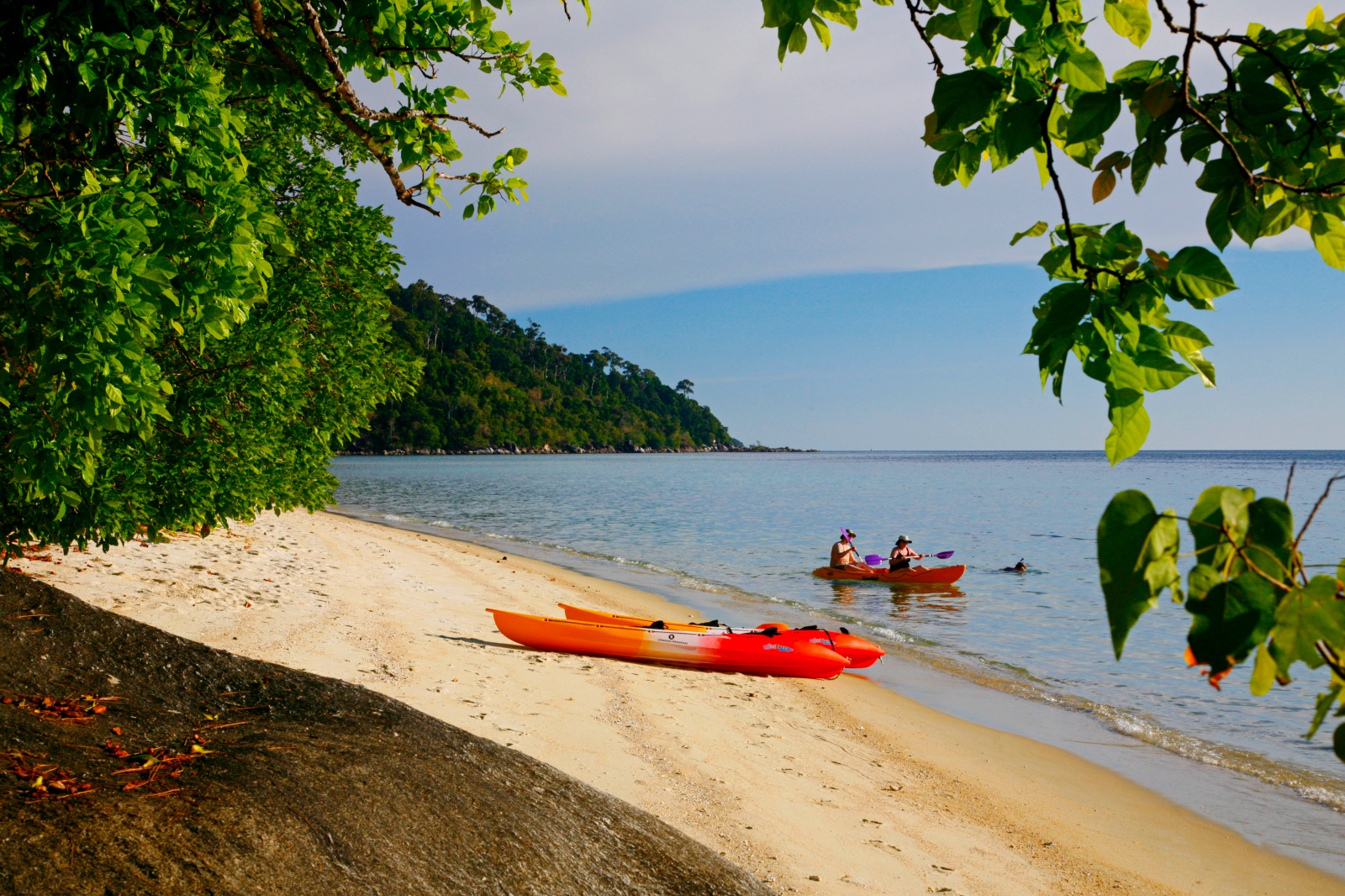 Beach kayaks