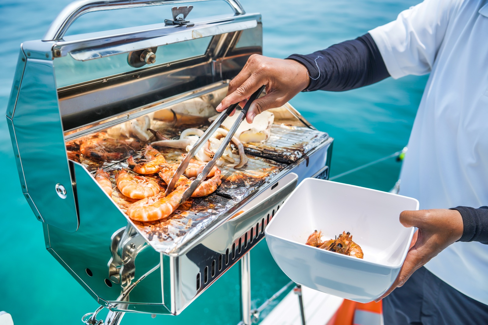 Maralyn prawns BBQ