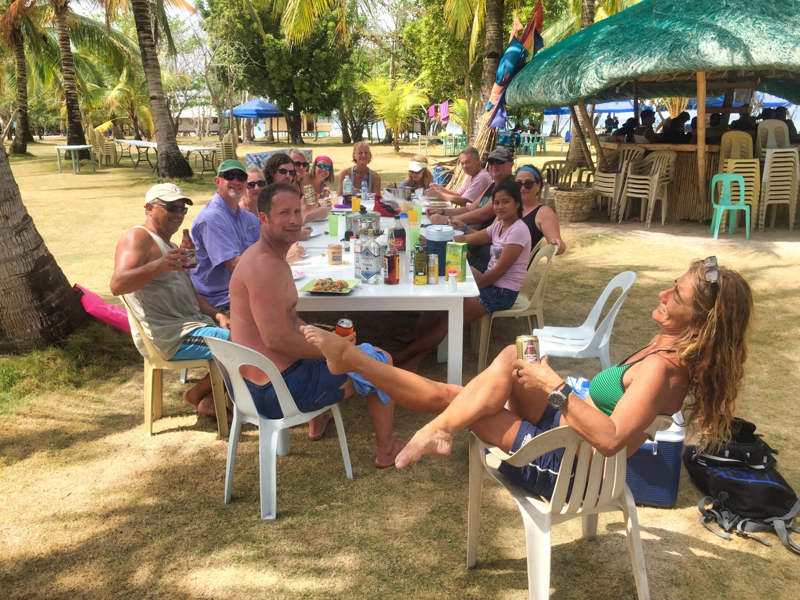 beach picnic